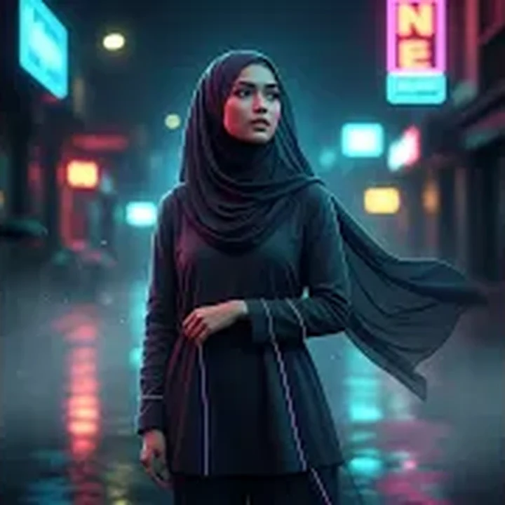 Bayang Dalam Neon artwork